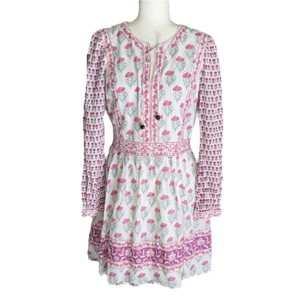 NEW Haute Hippie Pink & White Floral dress Women’s size XS NWT